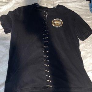 Black Harley Davidson T-shirt with design